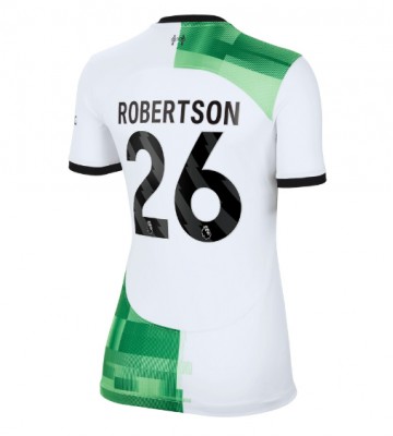 Liverpool Andrew Robertson #26 Vieraspaita Naisten 2023-24 Lyhyet Hihat